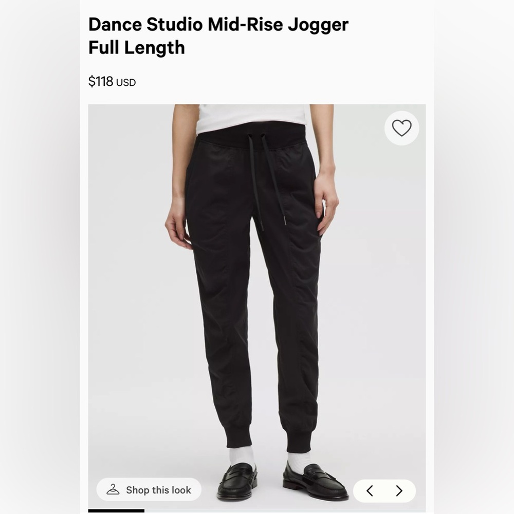 lululemon athletica Dance Studio Jogger - Full length
